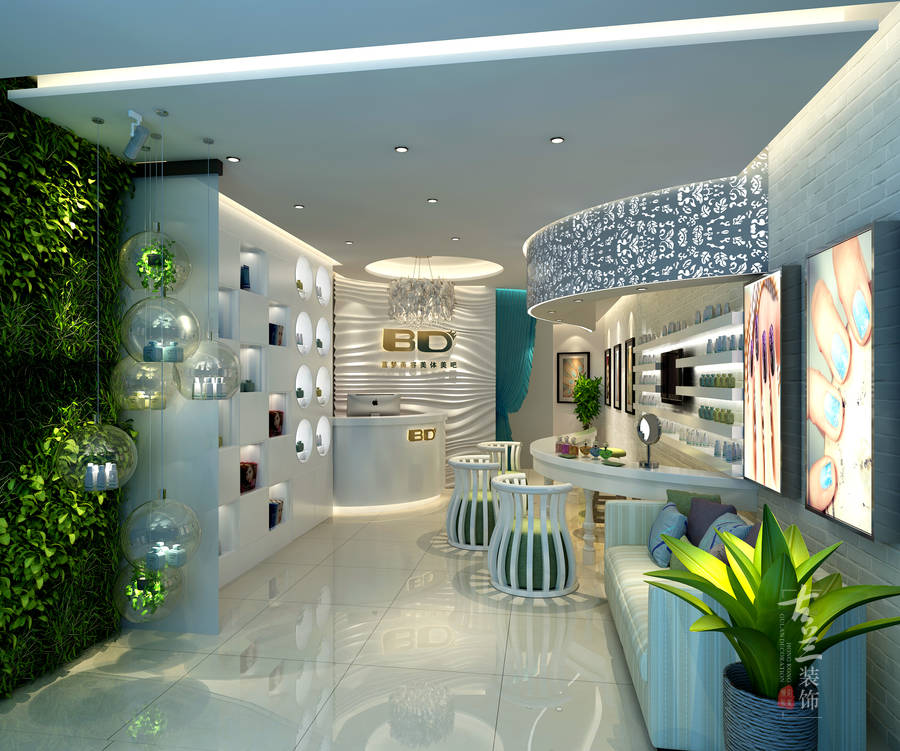 《DP美甲店設計》成都萬達廣場連鎖美甲店設計|成都萬達廣場專業連鎖加盟品牌美甲店設計公司|展示/櫥窗/店面設計|空間/建筑|成都商鋪裝修設計 - 原創設計作品 